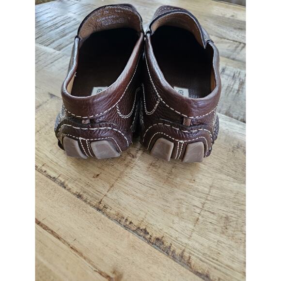 Steve Madden Men’s Dakota Leather Driving Moccasin Slip On Shoe Size 9 - Picture 5 of 9